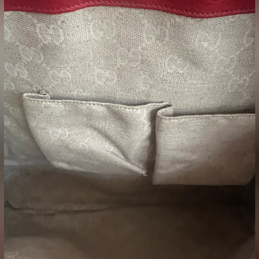 Gucci Diana Bamboo Top Handle Red Shoulder Tote Bag with Dustbag - Picture 8 of 13